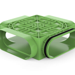 DucoFlex Manifold box (floor and ceiling) oval