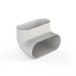 DucoFlex Vertical elbow 90° Rigid oval duct